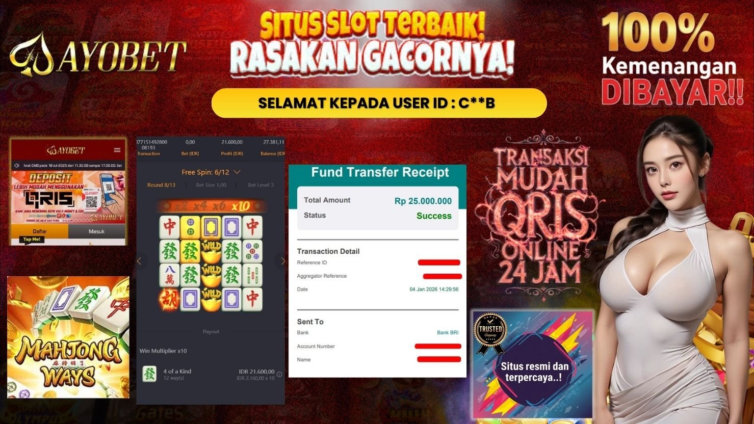 AYOBET JACKPOT SLOT MAHJONG WAYS